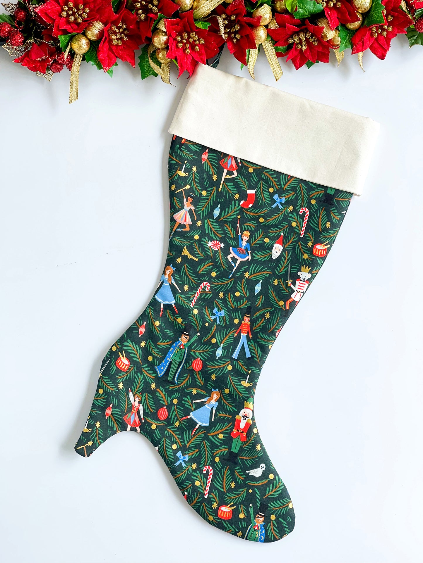 Evergreen Nutcracker: Personalised Stockings