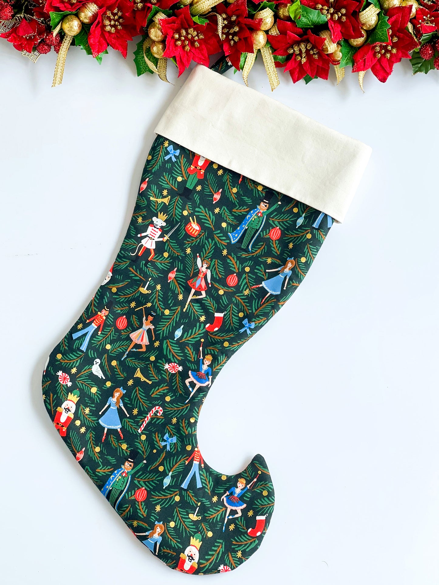 Evergreen Nutcracker: Personalised Stockings