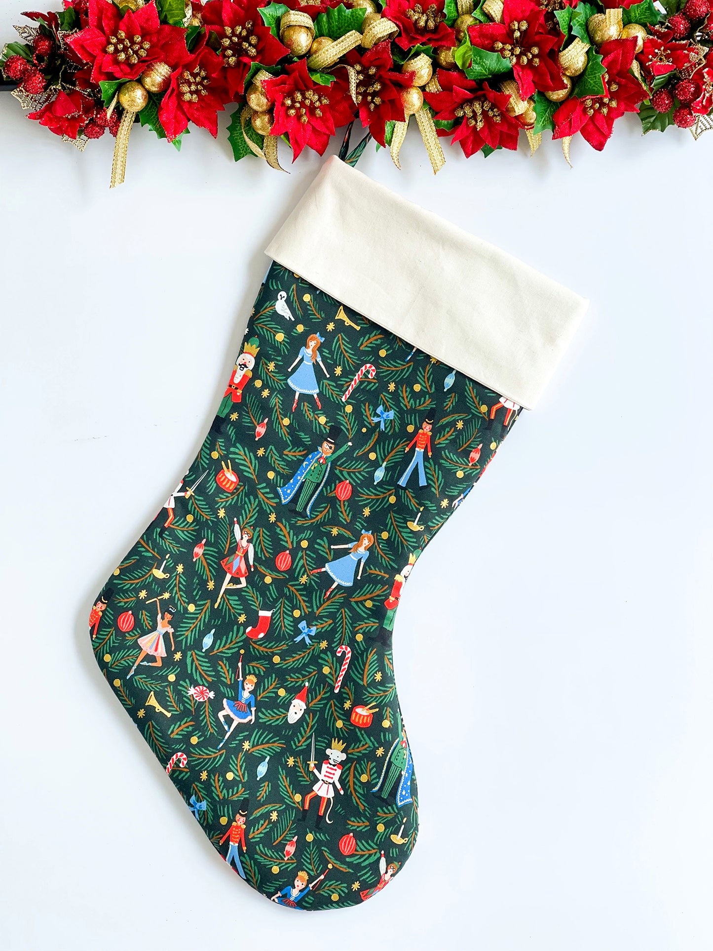 Evergreen Nutcracker: Personalised Stockings