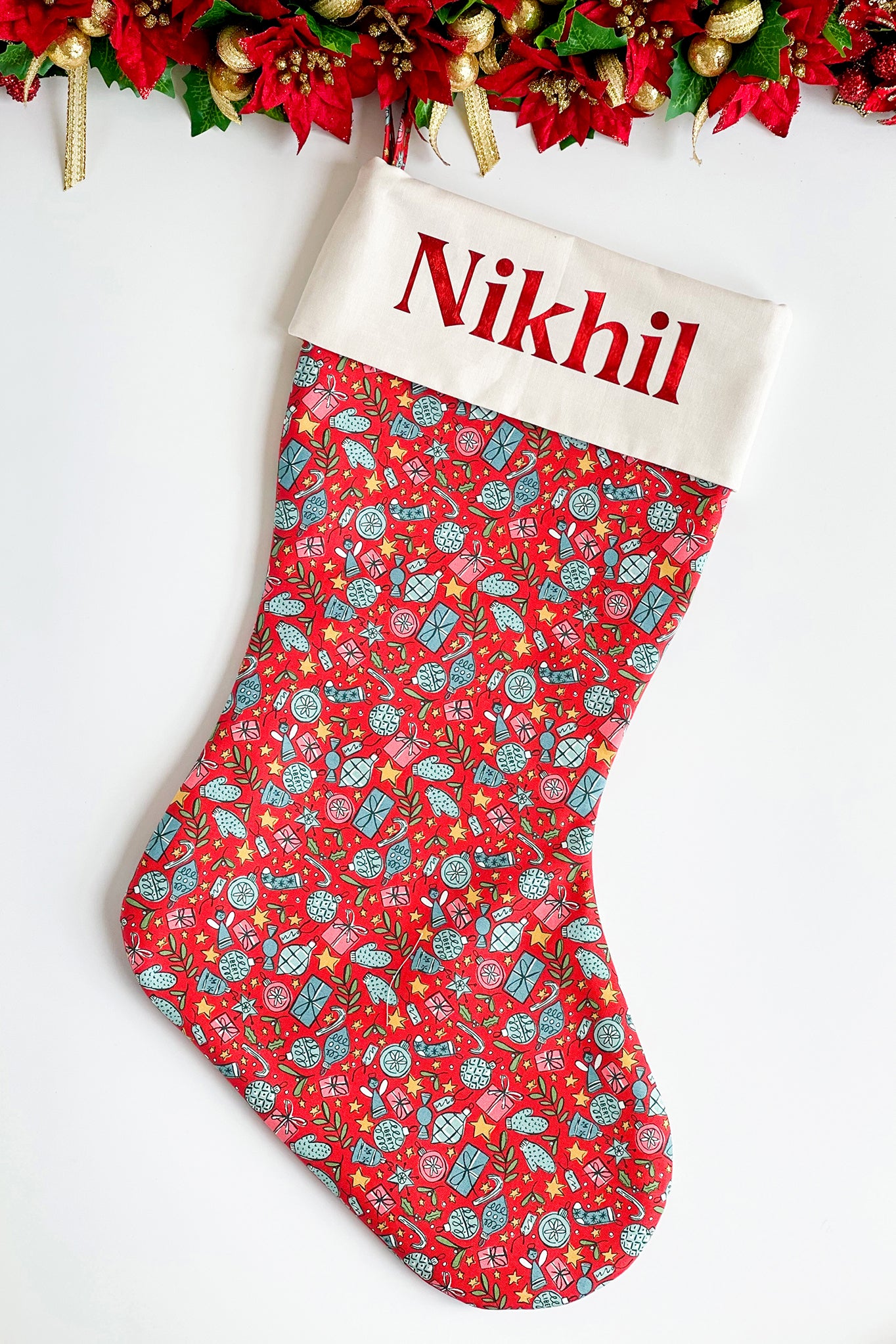 Evergreen Nutcracker: Personalised Stockings